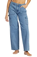 Billabong Leia Carpenter Jeans Blue Rinse Indigo at Nordstrom,