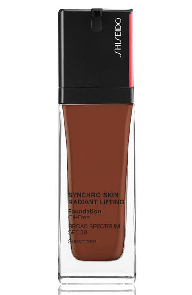 Shiseido Synchro Skin Radiant Lifting Foundation SPF 30 in 550 Jasper at Nordstrom