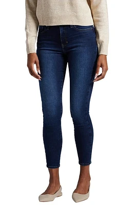 JAG Forever Stretch High Waist Skinny Jeans Cadet Blue at Nordstrom,