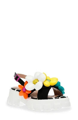 Betsey Johnson Beebee Platform Sandal Black Multi at Nordstrom,