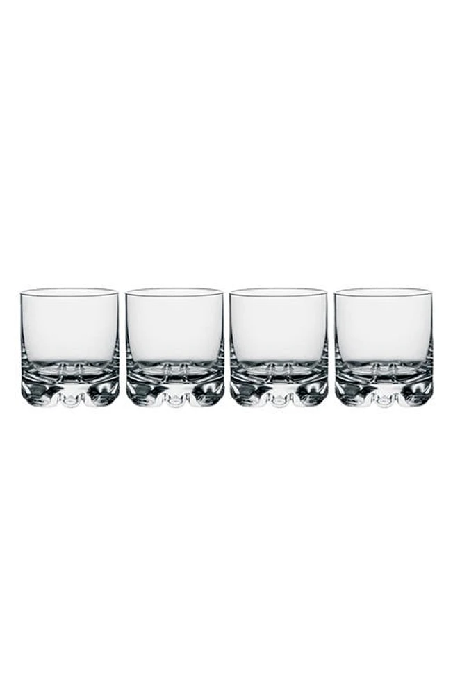 Orrefors Erik Set of 4 Double Old Fashioned Glasses in Clear at Nordstrom