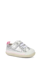 See Kai Run Stevie II Sneaker Silver Shimmer at Nordstrom, M