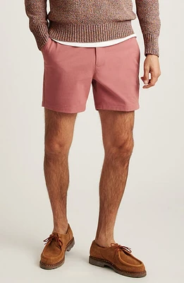 Bonobos Washed Stretch Cotton Chino Shorts Withered Rose at Nordstrom, X 7