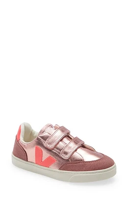 Veja Kids' Small V-12 Sneaker in Nacre Rose at Nordstrom, Size 6Us