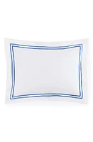 SFERRA Grande Hotel Sham in White/Cornflower at Nordstrom