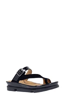 L'Amour des Pieds Alanza Toe Loop Sandal in Black at Nordstrom, Size 8