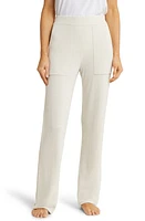 barefoot dreams CozyChic Ultra Lite Wide Leg Pants Almond at Nordstrom,