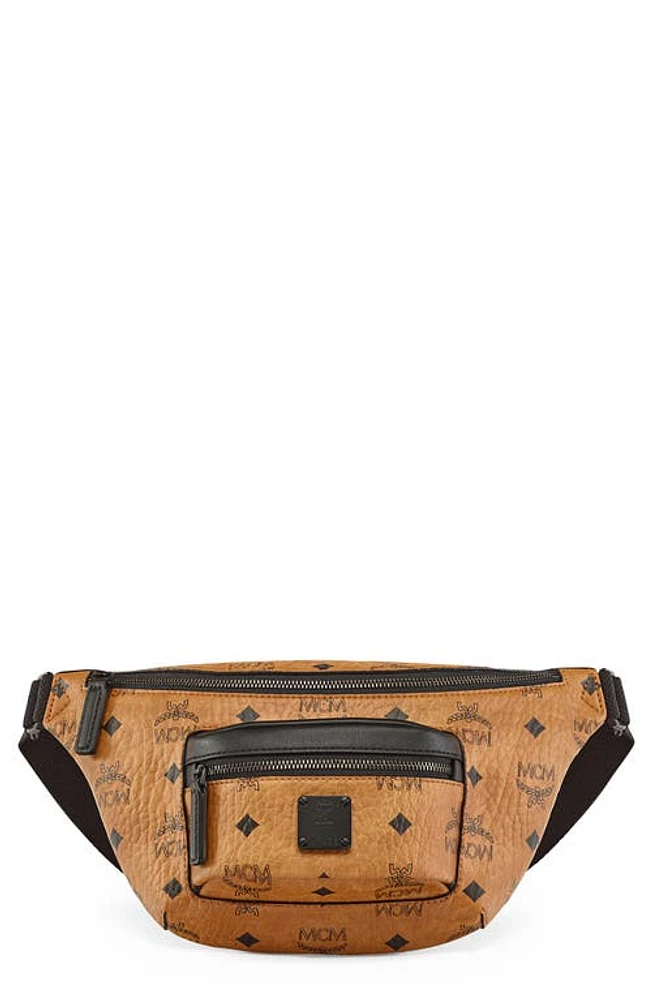 MCM Fursten Mini Belt Bag in Cognac at Nordstrom