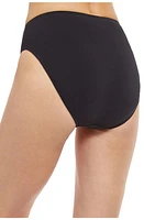 Gottex Essentials Classic Mid Rise Brief Swim Bottom Black at Nordstrom,