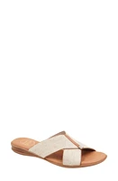 André Assous Nani Sandal Beige Linen at Nordstrom