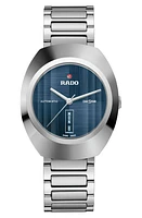 RADO DiaStar Original Automatic Bracelet Watch, 38mm in Blue at Nordstrom