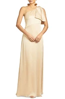 Sachin & Babi Chelsea One-Shoulder Gown Champagne at Nordstrom,