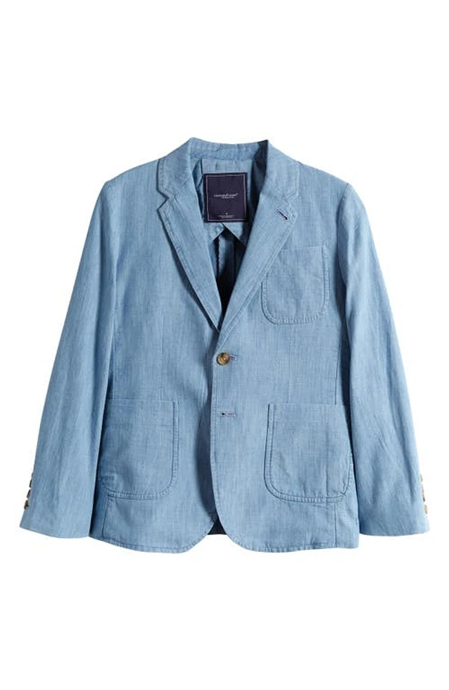 vineyard vines Kids' Chambray Blazer Coastline at Nordstrom,