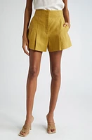 A. L.C. Bennett Linen & Cotton Shorts Aged Bronze at Nordstrom,