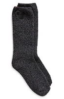 barefoot dreams Disney Mickey Mouse CozyChic Socks in Carbon-Black at Nordstrom