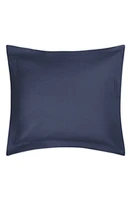 Matouk Alba Quilted Euro Sham in Navy at Nordstrom