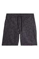 Fair Harbor The Ozone Water Repellent Board Shorts Black Pebbles at Nordstrom,