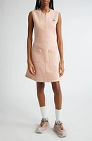 Moncler Sleeveless Cotton Blend Interlock Dress at Nordstrom,