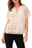 halogen(r) Print Pleated Top at Nordstrom,