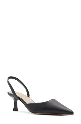 ALDO Gavedessi Slingback Pointed Toe Pump in Black at Nordstrom, Size 8