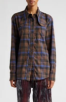 Collina Strada Bunny Collar Button-Up Shirt at Nordstrom,