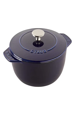 Staub 1.5-Quart Enameled Petite Cast Iron French/Dutch Oven in Dark Blue at Nordstrom