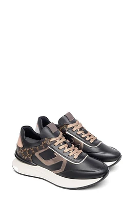 NeroGiardini Logo Sneaker Black at Nordstrom,