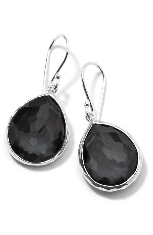 Ippolita Rock Candy Mini Teardrop Earrings in Hematite at Nordstrom