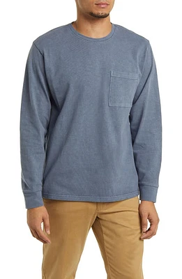 Rails Cyd Long Sleeve Cotton T-Shirt Steel at Nordstrom,