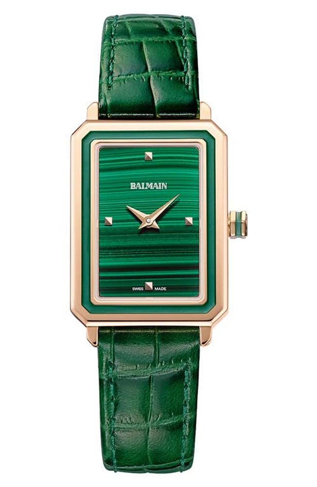 BALMAIN WATCHES Eirini Leather Strap Watch