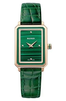 BALMAIN WATCHES Eirini Leather Strap Watch