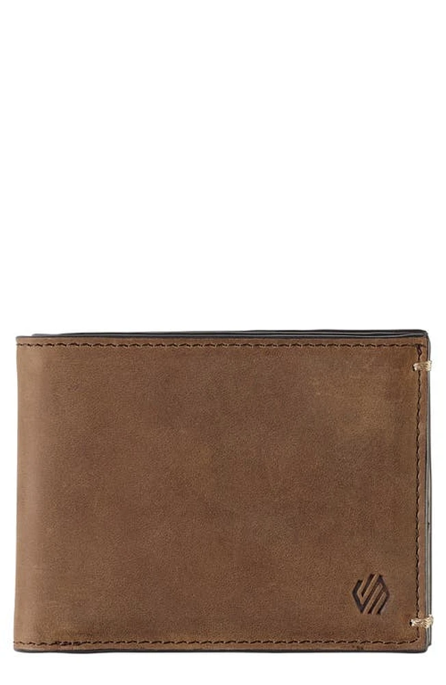 Johnston & Murphy Jackson Leather Wallet in Tan Oiled at Nordstrom