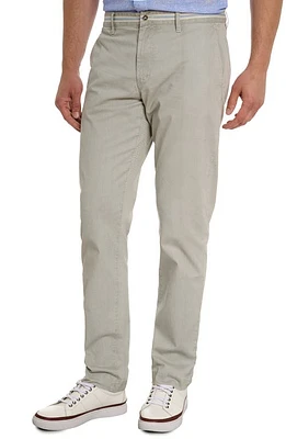 Robert Graham Bucklet Chino Pants Stone at Nordstrom,