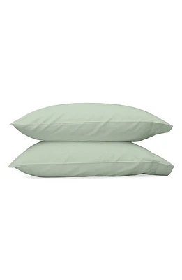 Matouk Nocturne 600 Thread Count Set of 2 Pillowcases in Opal at Nordstrom