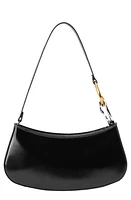 STAUD Ollie Leather Shoulder Bag in Black at Nordstrom