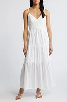 Chelsea28 Crochet Trim Maxi Sundress at Nordstrom,