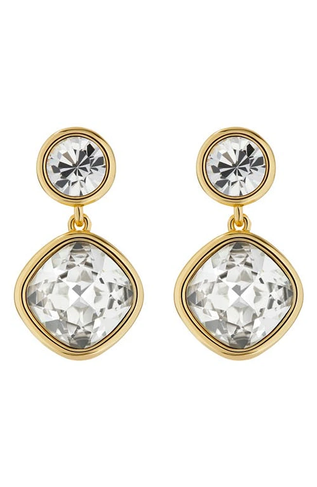 Ted Baker London Craset Crystal Drop Earrings in Gold Tone/Clear Crystal at Nordstrom