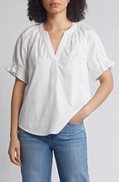 Wit & Wisdom Split Neck Top at Nordstrom,