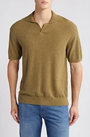 Closed Textured Johnny Collar Shirt at Nordstrom,