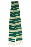 Cult Gaia Niko Wool Blend Scarf in Green Multi at Nordstrom