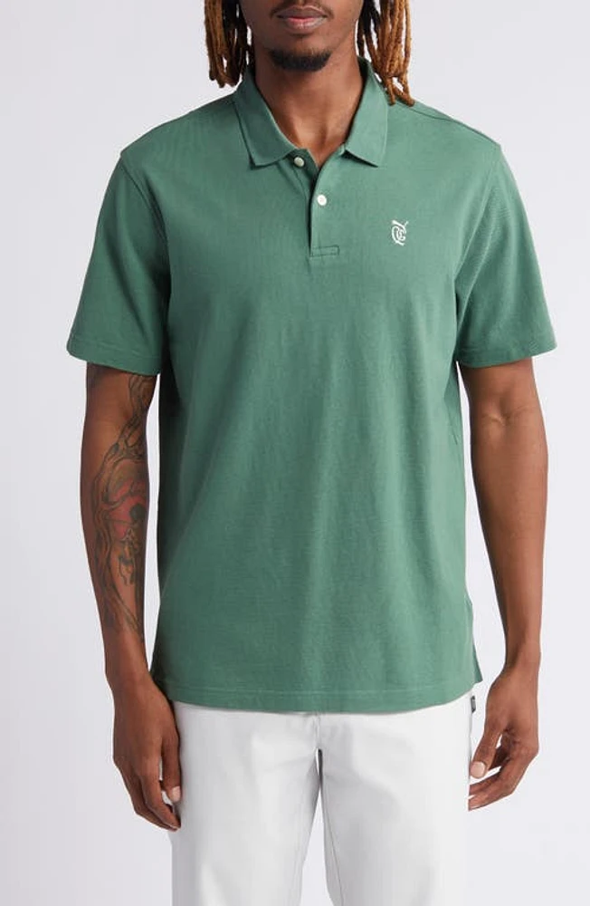 Quiet Golf x PUMA Post Round Cotton Polo at Nordstrom,