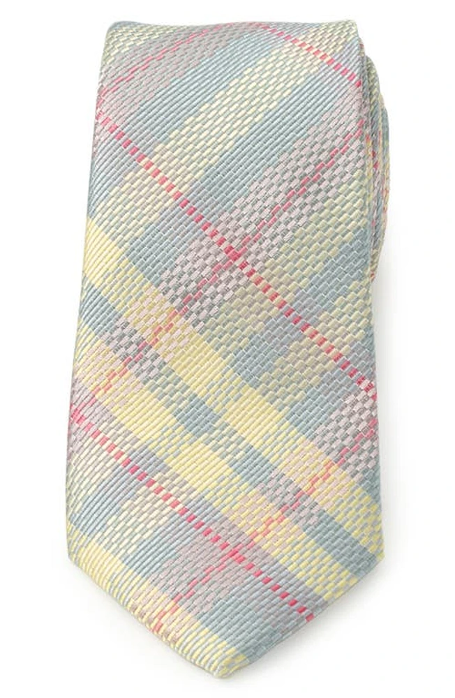 Cufflinks, Inc. Pastel Plaid Silk Tie in Gray at Nordstrom