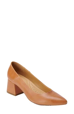 Nisolo Fiorela Go-To Pointed Toe Pump Caramel at Nordstrom,