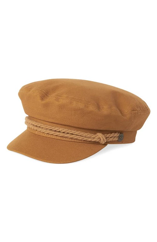 Brixton Fiddler Cap Golden Brown at Nordstrom,