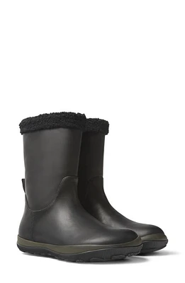 Camper Peu Pista Faux Fur Lined Winter Boot Black at Nordstrom,