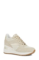 Geox Zosma Wedge Sneaker Beige/Taupe at Nordstrom,