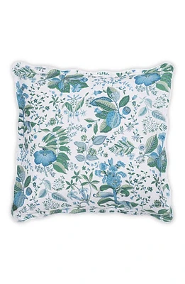 Matouk Pomegranate Euro Sham in Sea at Nordstrom