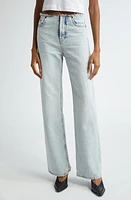 Haikure Korea Wide Flare Leg Jeans Stromboli Blue at Nordstrom,