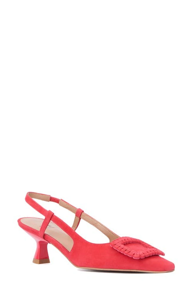 Aquatalia Arabella Kitten Heel Slingback Pump at Nordstrom,