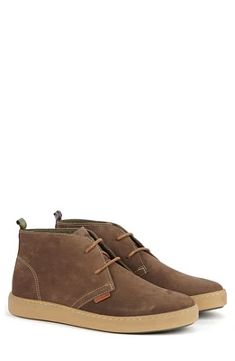 Barbour Yuma Chukka Boot in Chocolate Nubuck at Nordstrom, Size 9